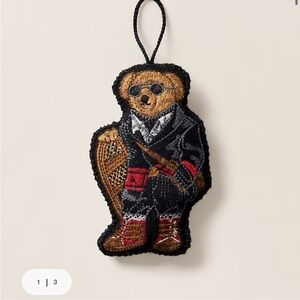 Polo RALPH LAUREN Ski Polo Bear Holiday Ornament
